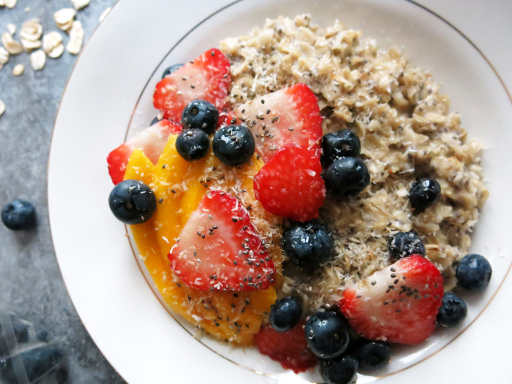 Vegan Toasted Coconut Oatmeal