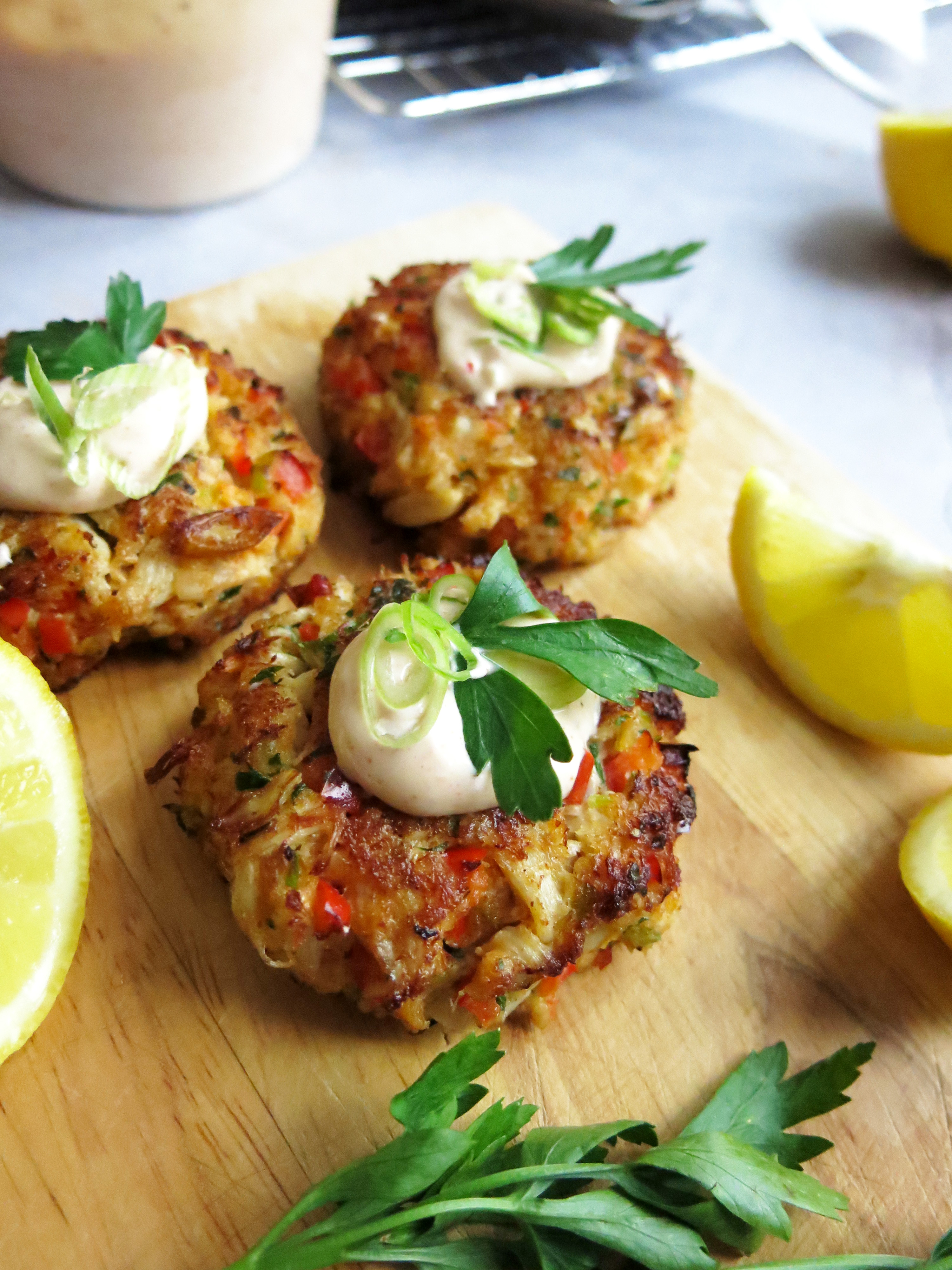 Crab Cakes with Poached Eggs Recipe | Gourmet Food World