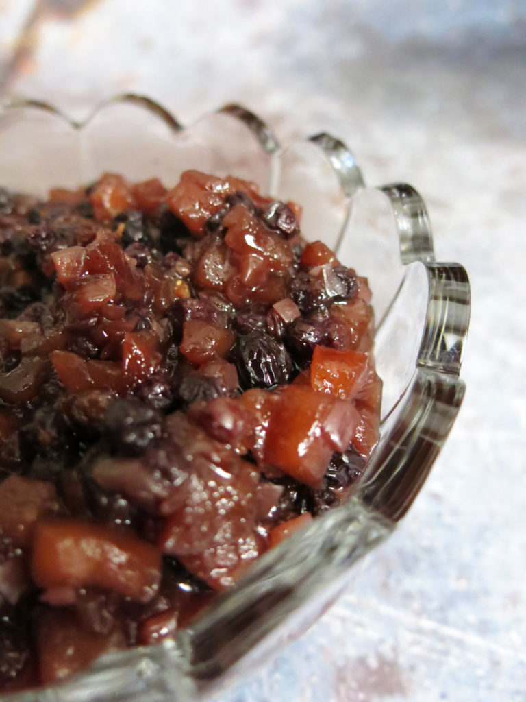Apple Chutney recipe Close Up
