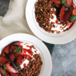 Spiced Plum Yogurt Bowl