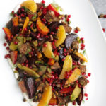 Citrus Beet Panzanella Salad
