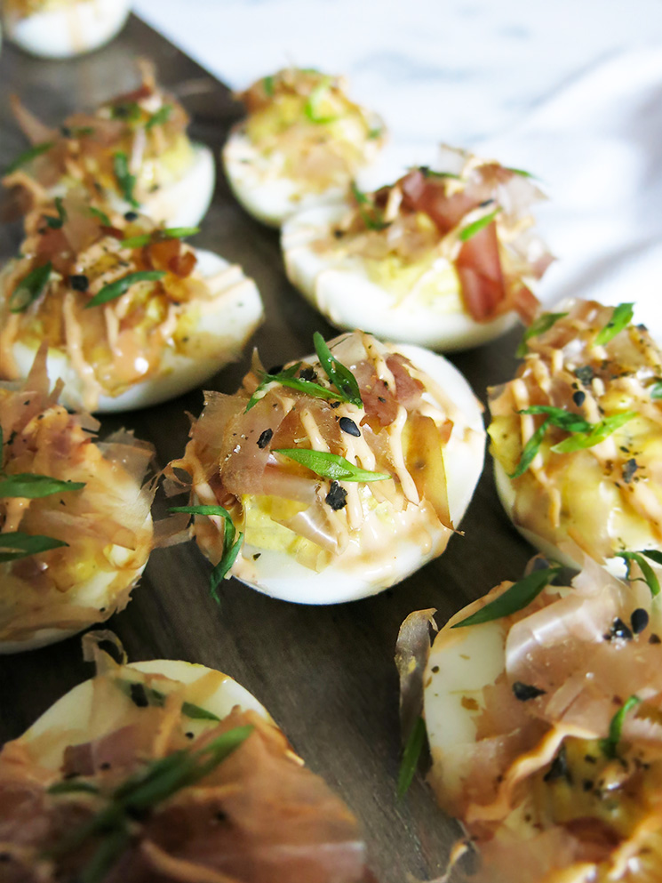 Japanese Deviled Eggs