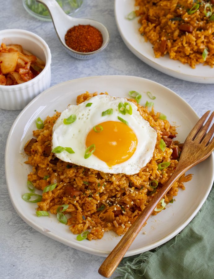 Spam & Kimchi Fried Rice