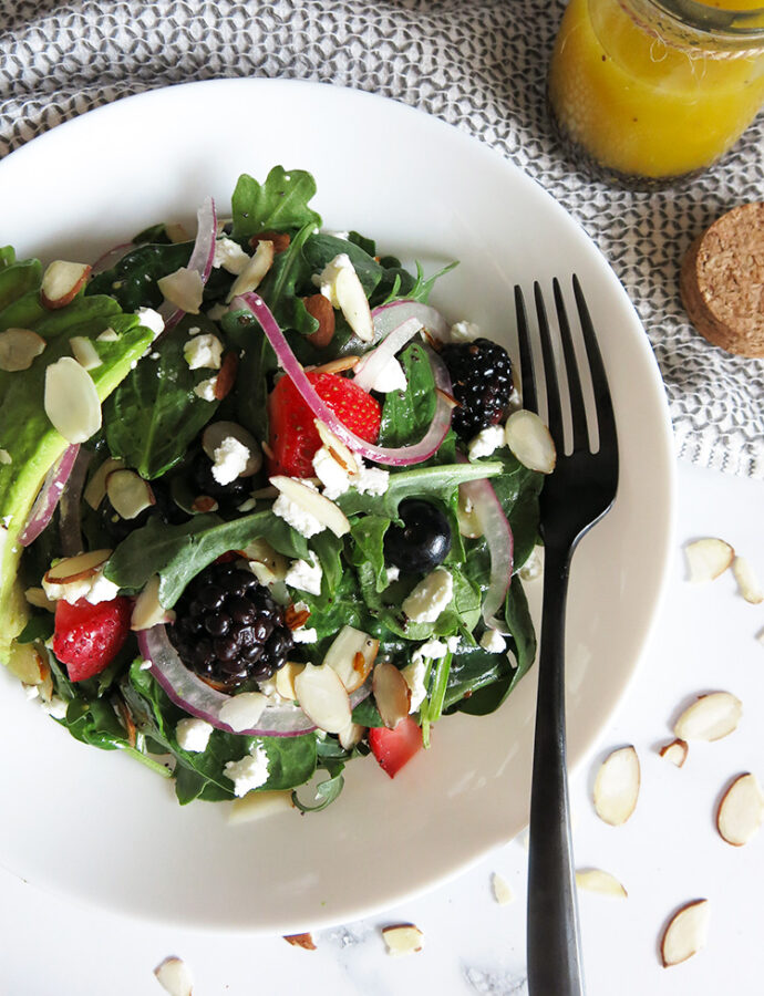 Mixed Berry Salad with Poppy Seed Dressing