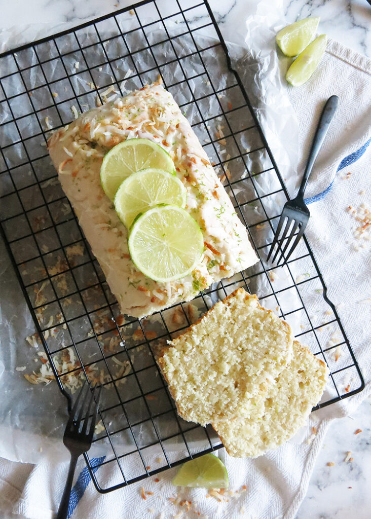 coconut lime cake
