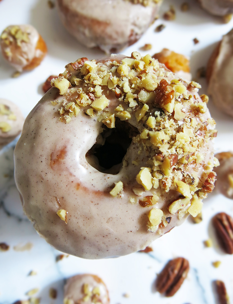 Browned Butter Sweet Potato Old Fashioned Donuts