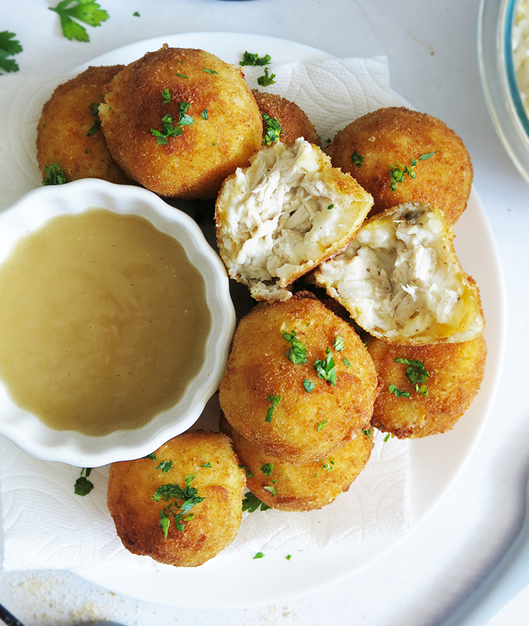 Stuffed Potato Balls