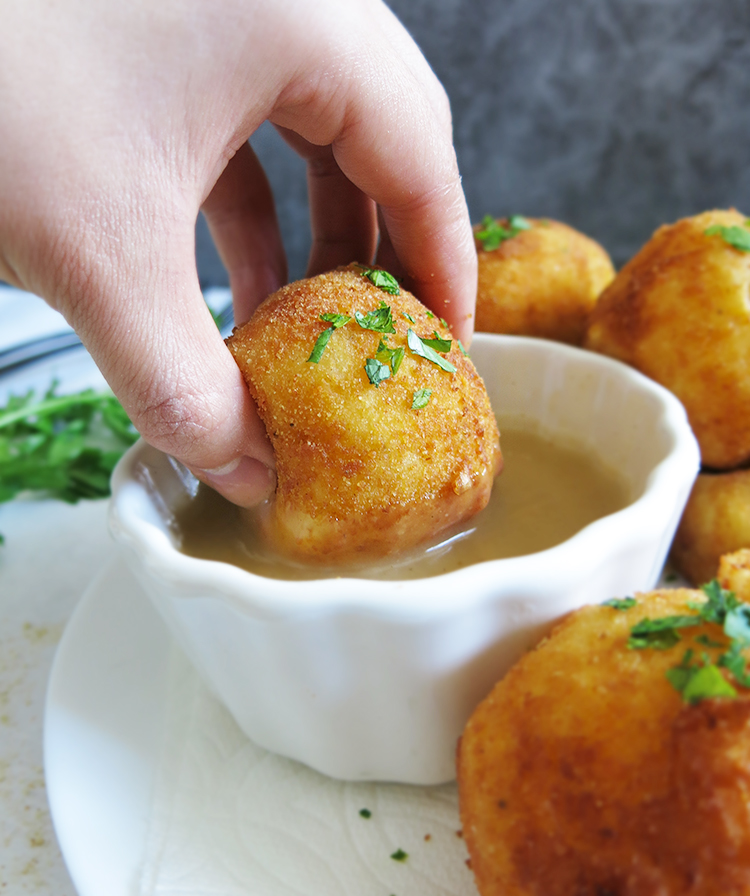 Stuffed Potato Balls
