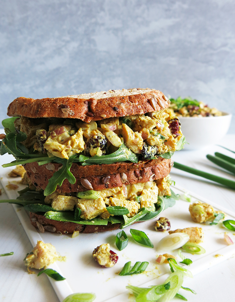 Curried Chicken Salad Sandwich