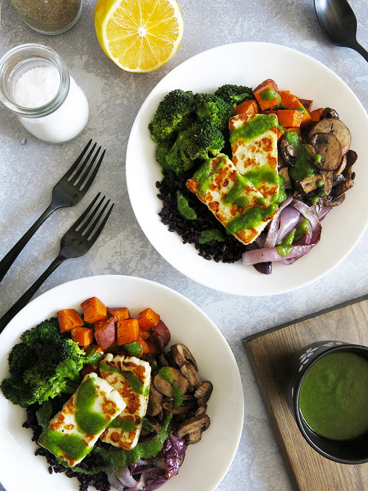 Vegetarian Winter Grain Bowl
