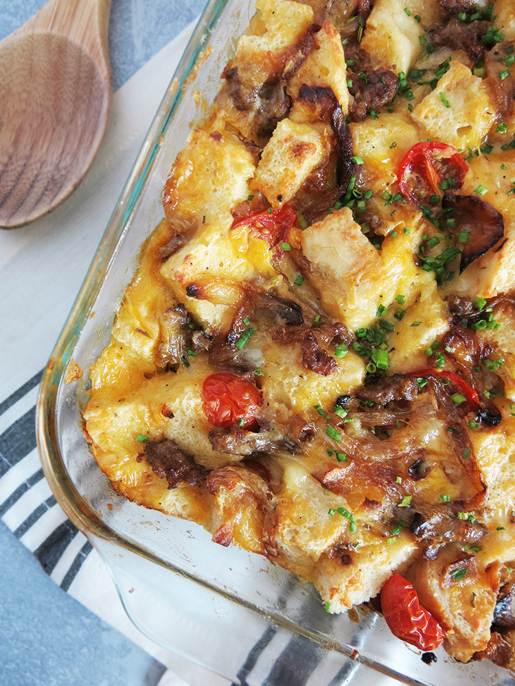 Savory Bread Pudding