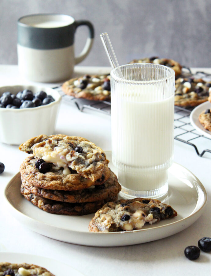 Blueberries and Cream Cookies