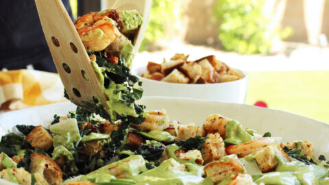 green caesar salad dressing Green Goddess Caesar Dressing Amazing Grass