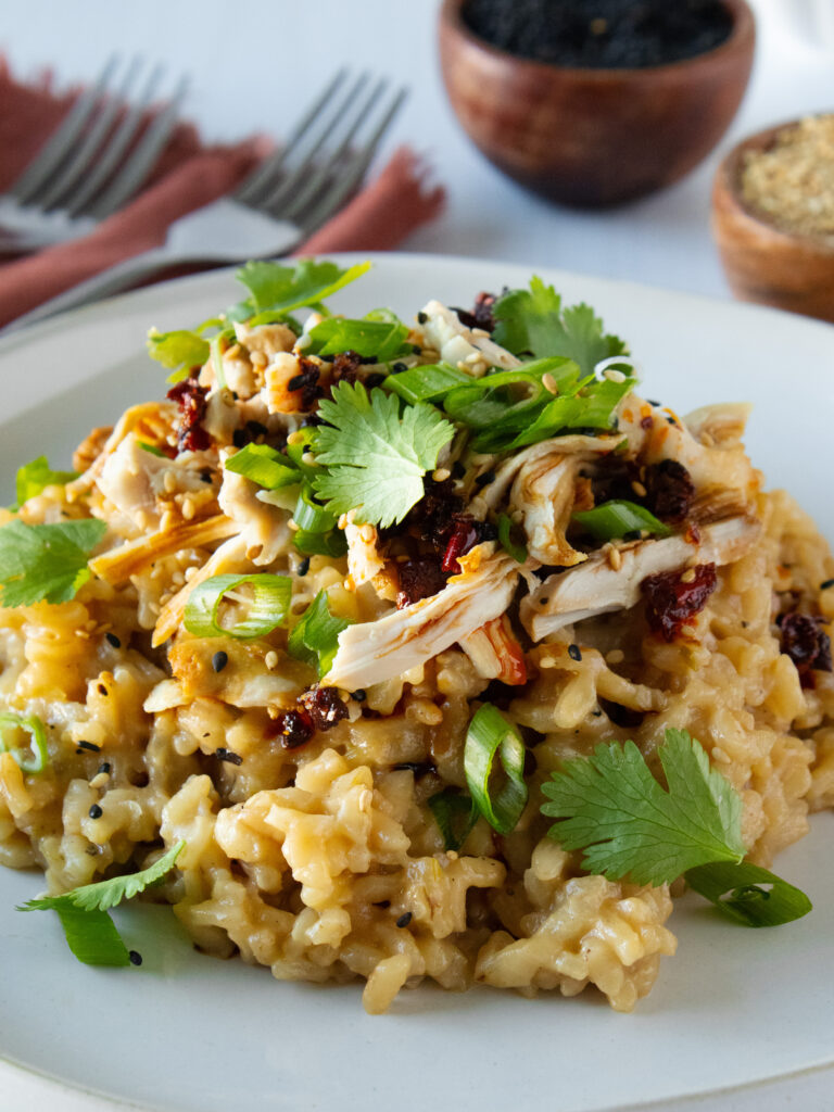 plated Pho Risotto