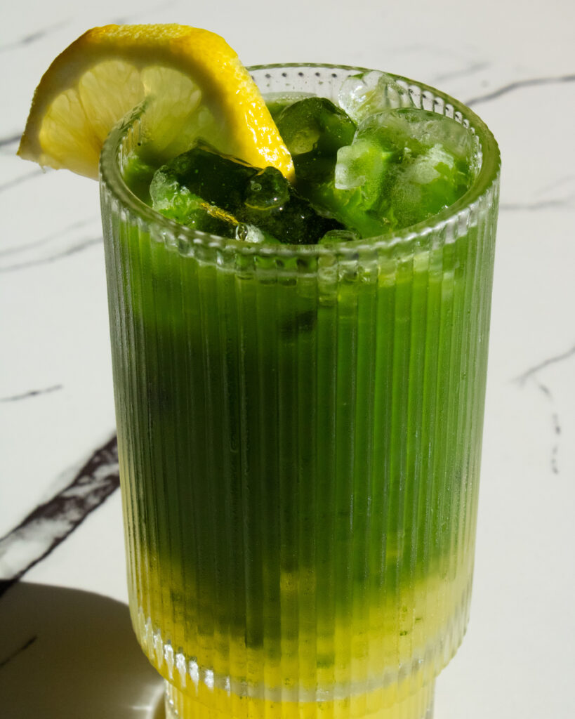 Matcha Passion Fruit Lemonade