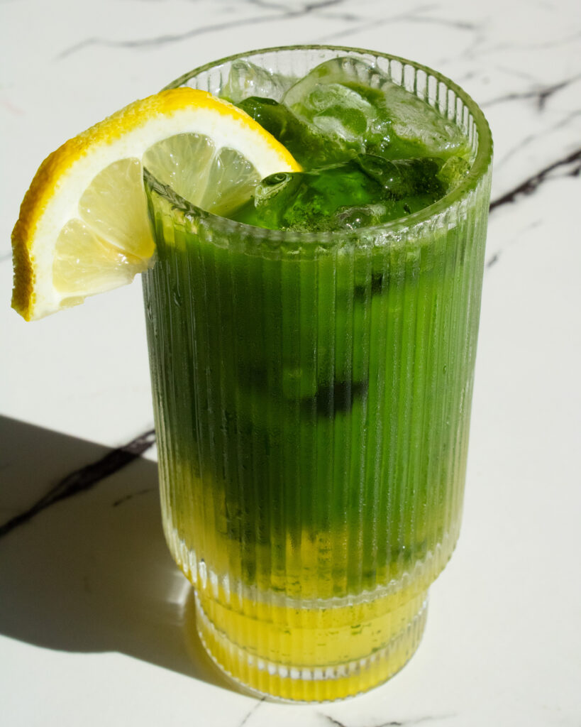 Matcha Passion Fruit Lemonade