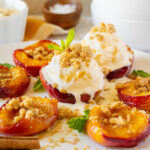 Roasted Peach Crisp