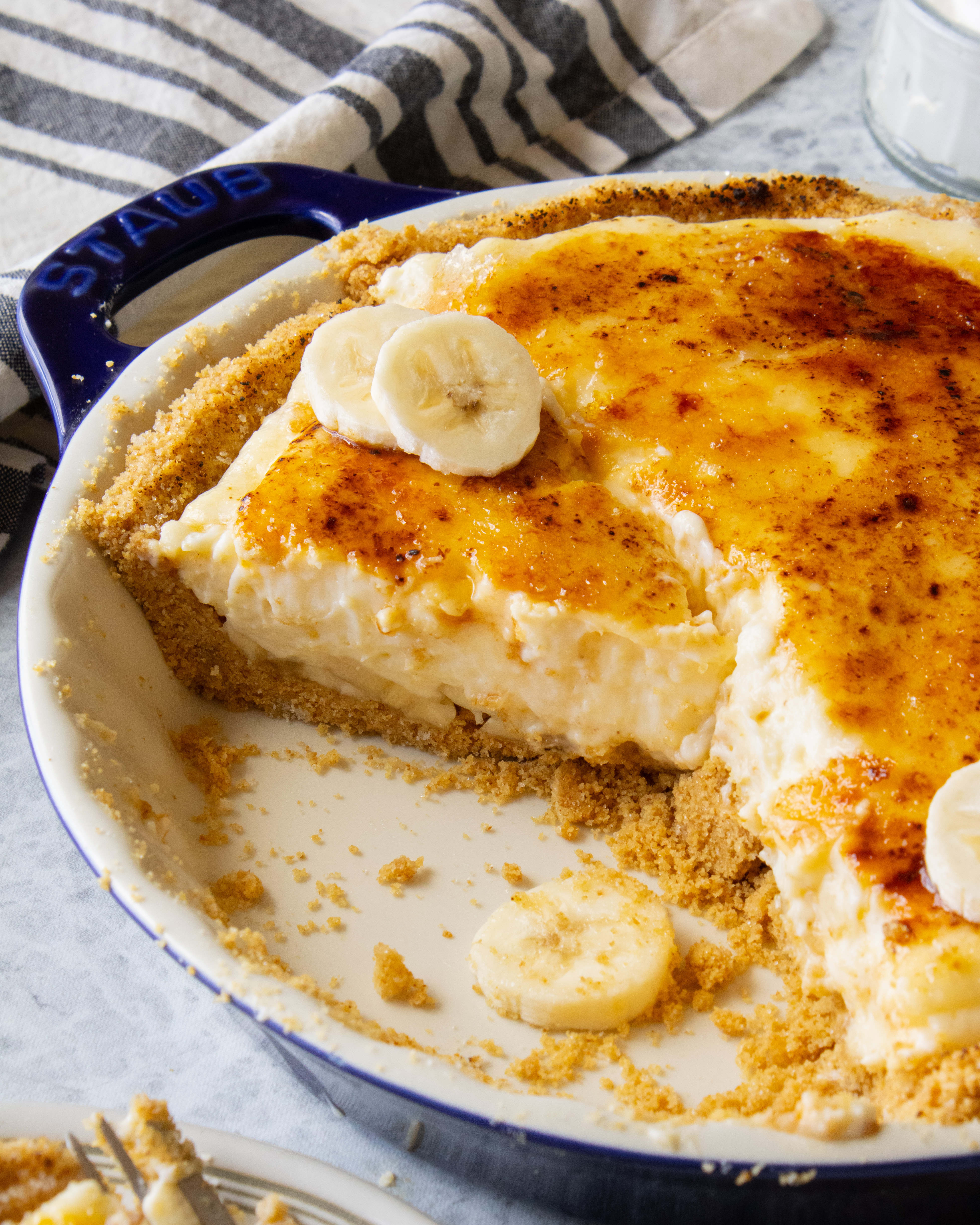 Crème Brûlée Banana Cream Pie