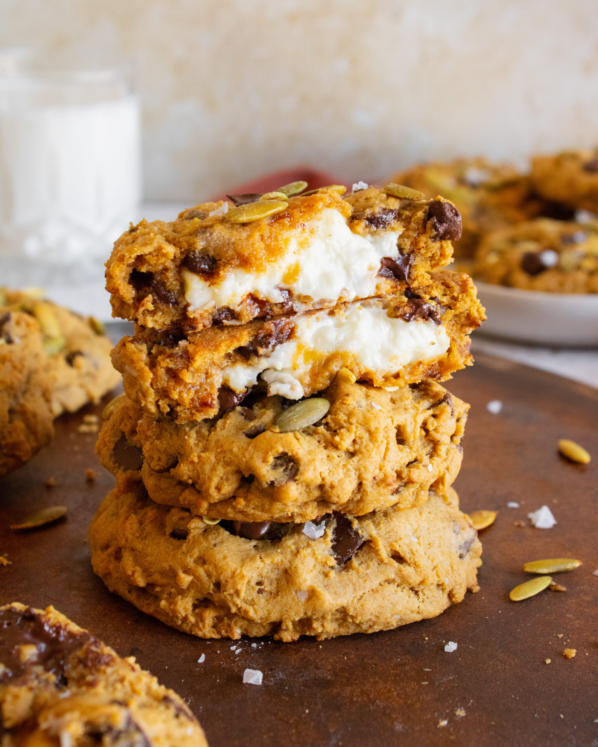 Pumpkin Cream Cheese Cookies