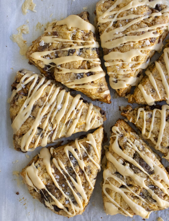Banoffee Scones