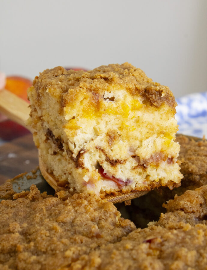 Brown Sugar Peach Butter Swim Biscuits