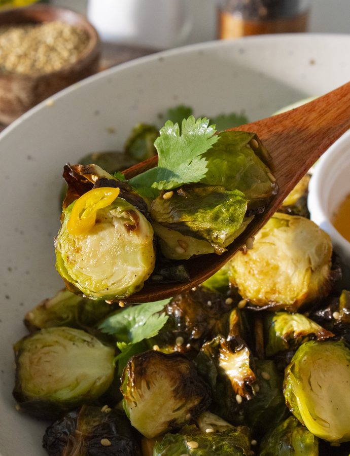 Crispy Nuoc Cham Brussels Sprouts
